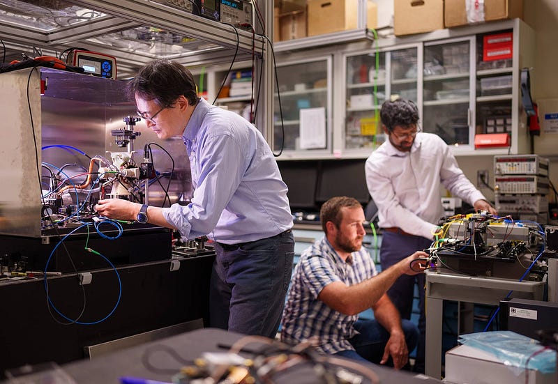 Sandia scientists working on quantum motion sensor technology