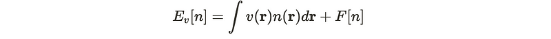 Total Energy Expression in Relation to Density