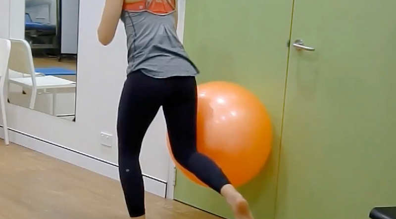 Running Man Exercise Demonstration