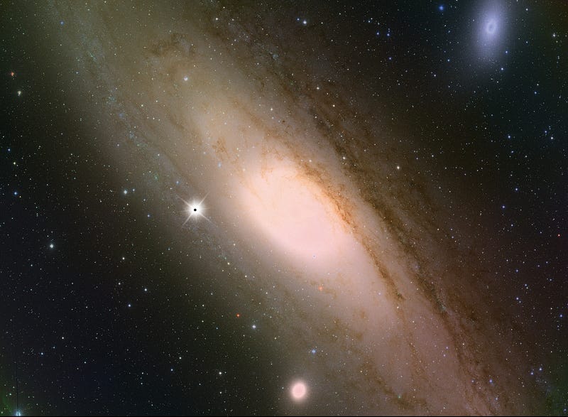 Andromeda Galaxy, a key player in the dark matter mystery