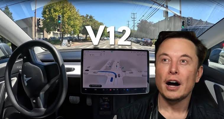 Tesla FSD Version 12 showcasing its innovative features