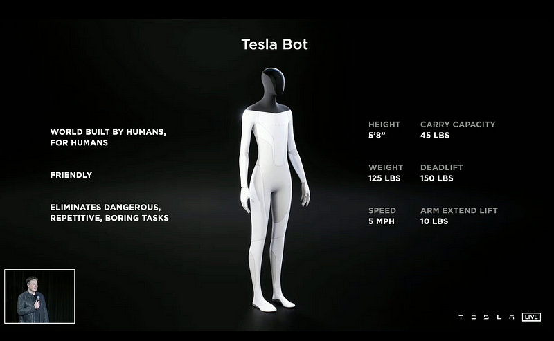 Tesla's humanoid robot, Optimus, under development