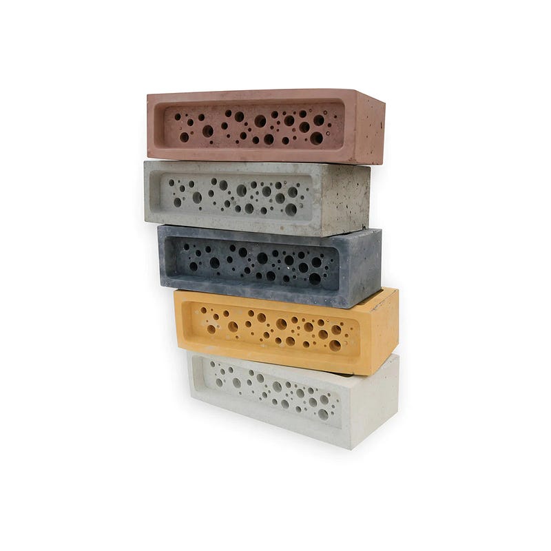 Bee Bricks Designed for Solitary Bees