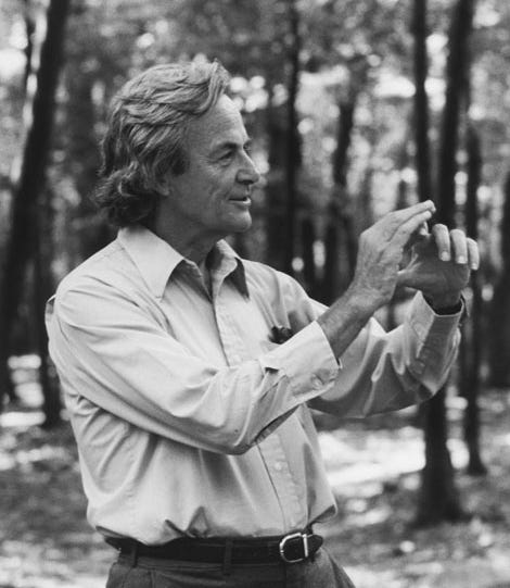 Richard Feynman explaining concepts