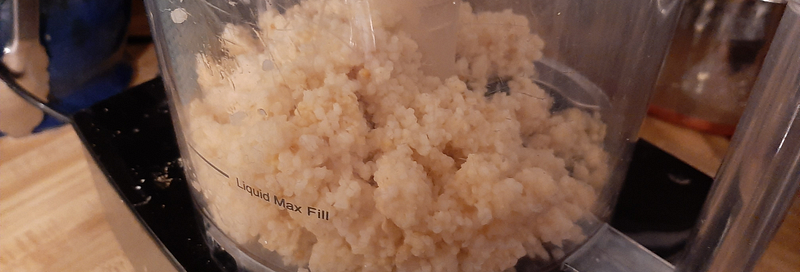 Fermenting millet mixture