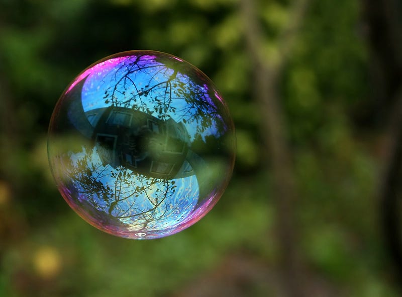 The science of soap bubble formation.