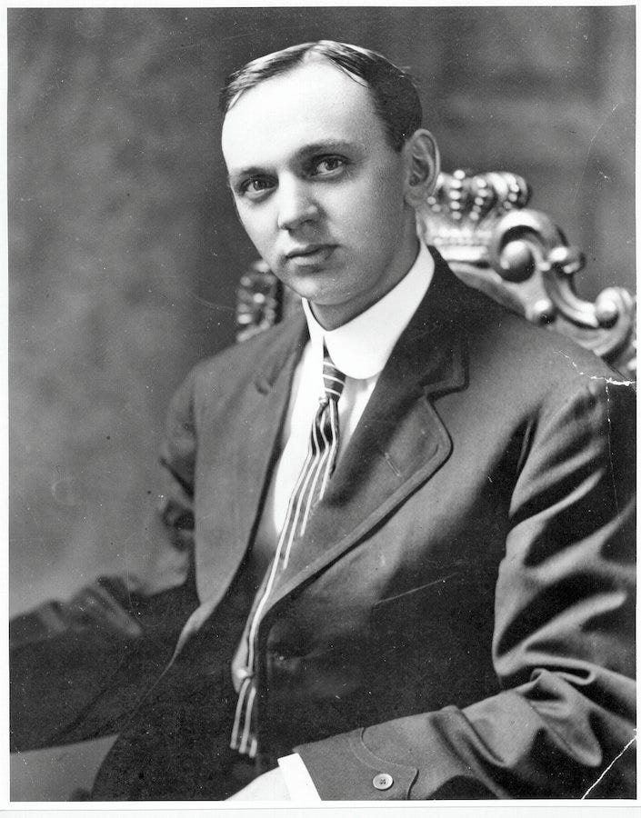 Edgar Cayce in a trance state